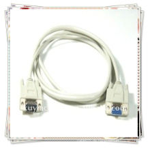 Premium Weiß VGA Stecker auf weibliches Kabel 15-poliges Monitor-Verlängerungskabel